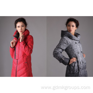 Women's Winter Long Down Jacket Thick Warm Export